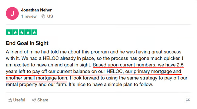 Jonathan Neher - Trustpilot review